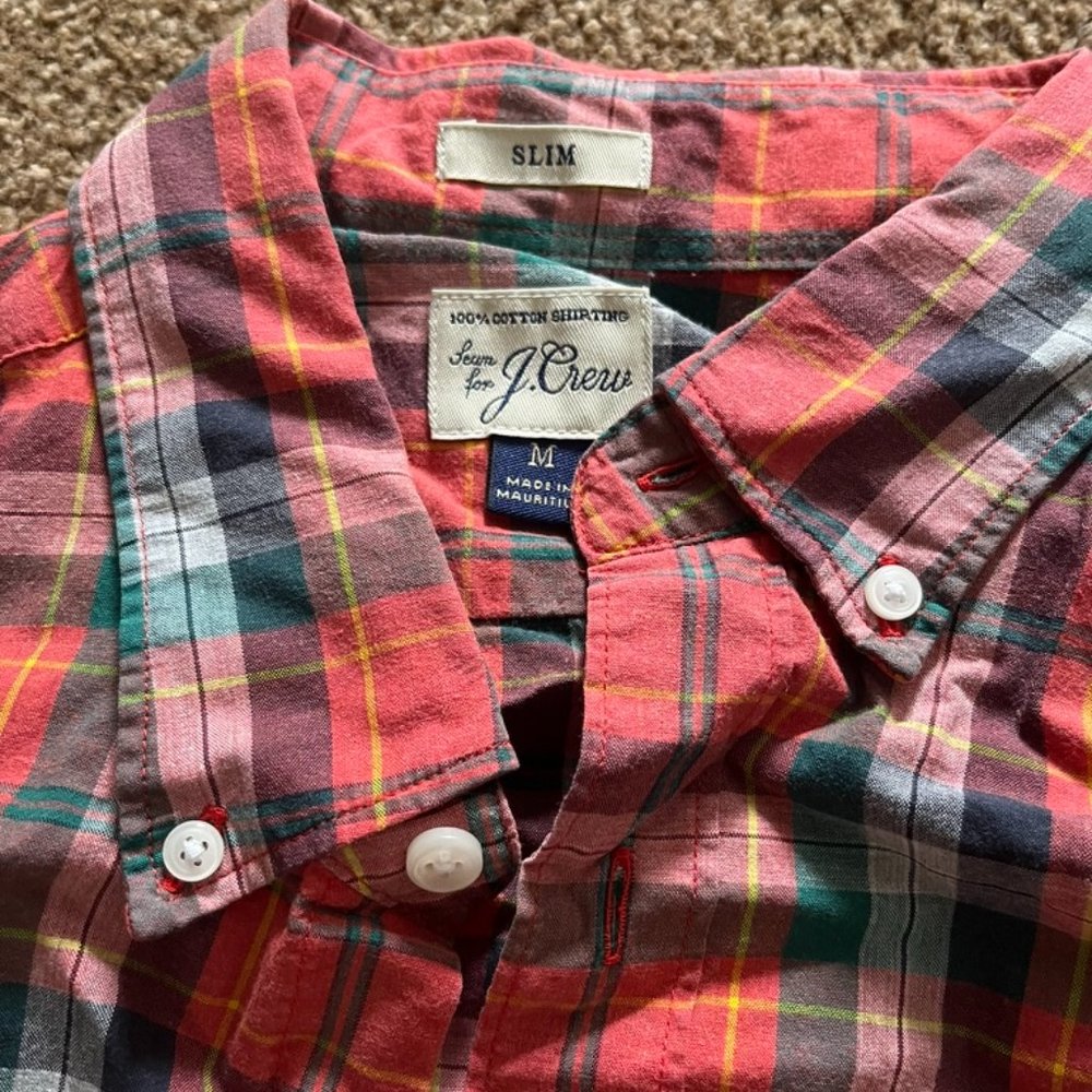 J Crew Men's Medium Dress Shirt